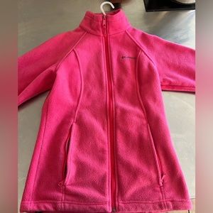 Girls, Columbia fleece jacket!